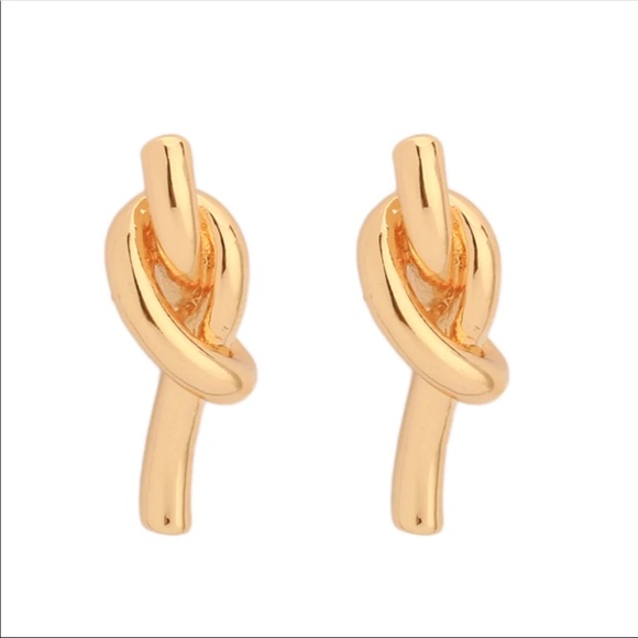 Knots  small Earrings - Picture 2 of 5